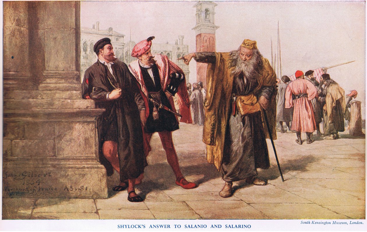 Shylocks svarar av John Gilbert
