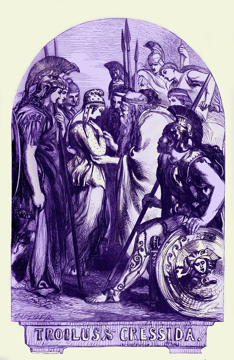 Troilus och Cressida av John Gilbert