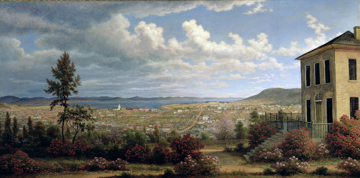 Hobart Town, ca 1832 av John Glover
