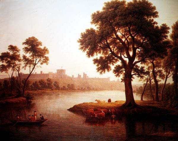 Windsor Castle av John Glover
