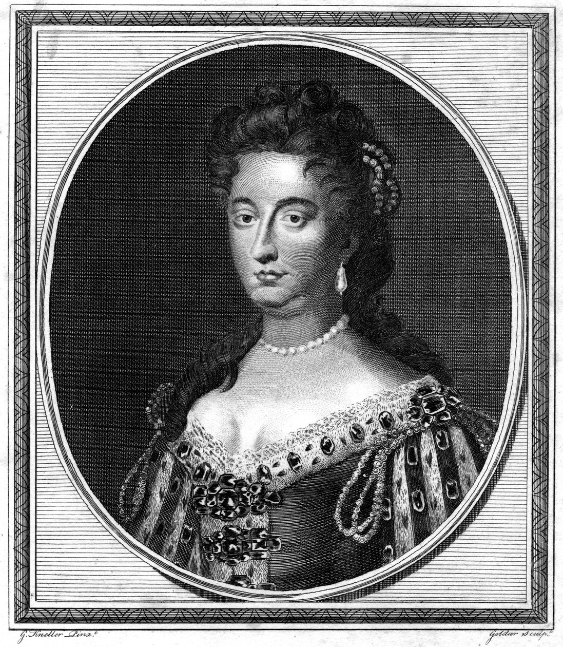 Drottning Mary II. av John Goldar