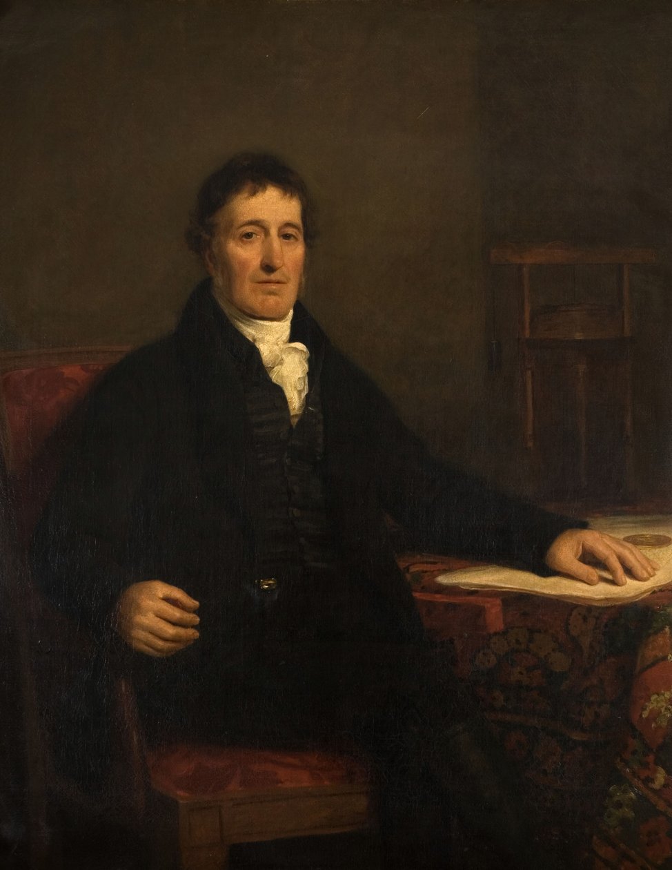 Porträtt av William Murdoch 1754-1839, 1827. av John Graham Gilbert