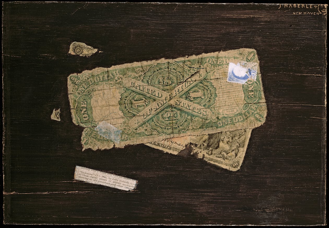 U.S.A. (olja på duk) av John Haberle