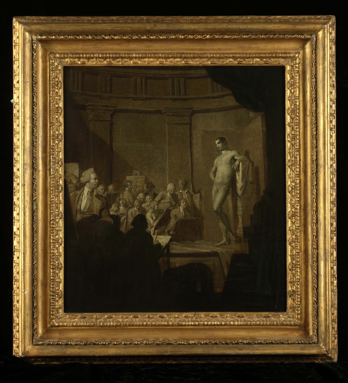 En akademi, ca 1759-60 av John Hamilton Mortimer