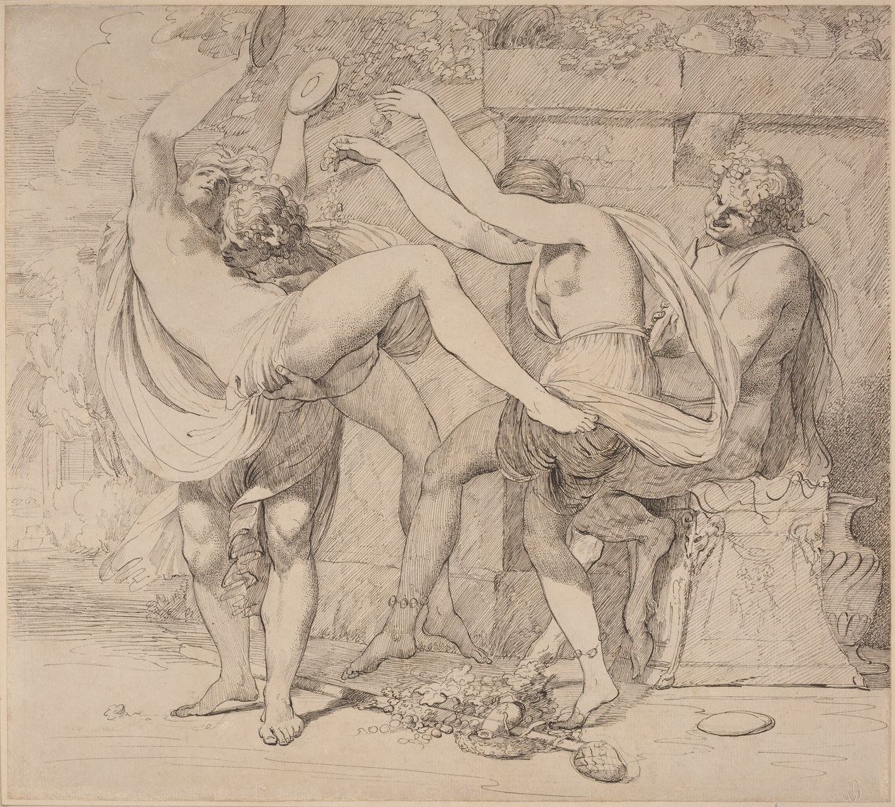 Bacchanal av John Hamilton Mortimer