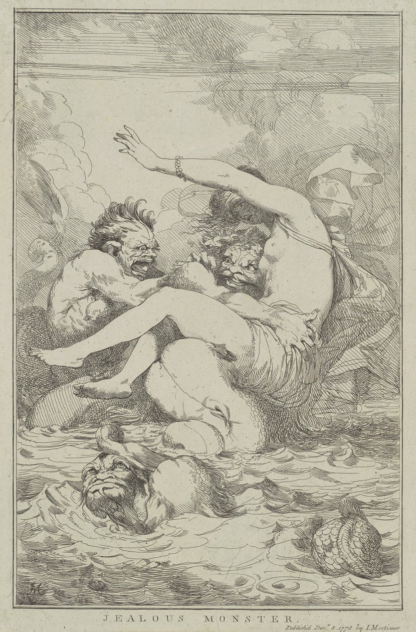 Avundsjuka monster av John Hamilton Mortimer