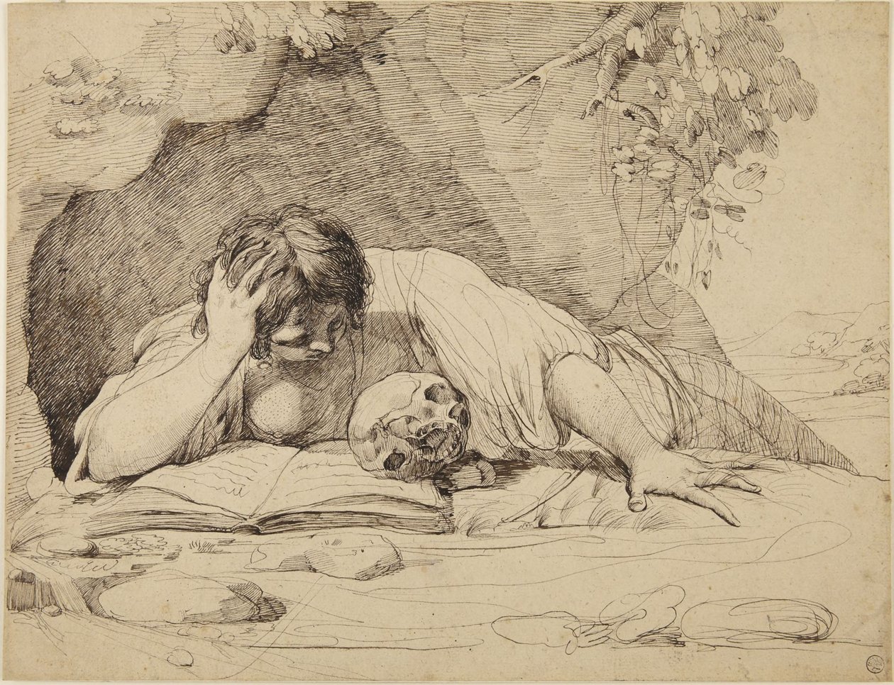 Maria Magdalena av John Hamilton Mortimer