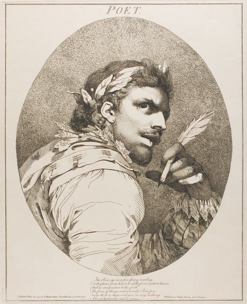 Poet av John Hamilton Mortimer