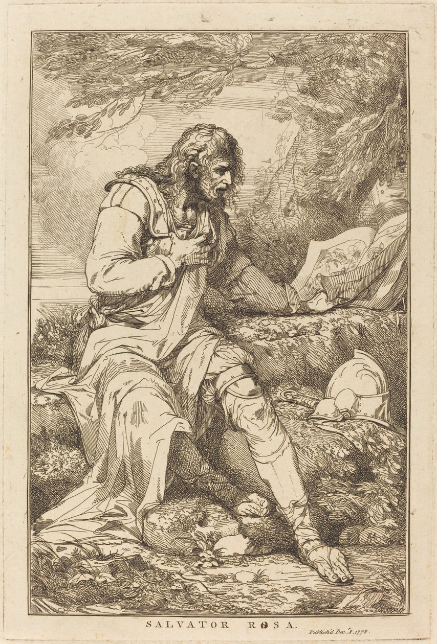 Salvatore Rosa av John Hamilton Mortimer
