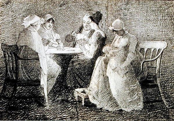 Kortspel (gravyr) av John Harden