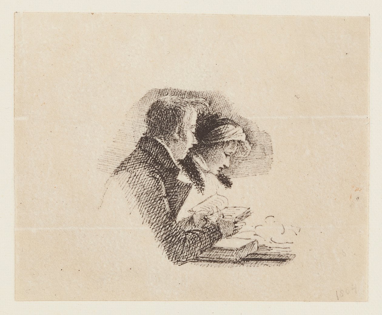 Charles och Sophia Lloyd, 1804 av John Harden