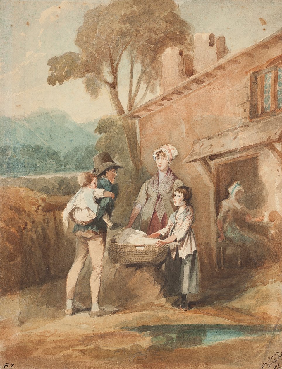 Kufulia, 1809 (wc kwenye karatasi)swed av John Harden