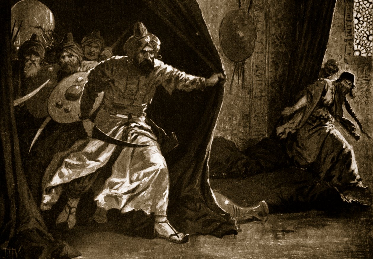 Kungliga gardets revolt i Damaskus av John Harris Valda