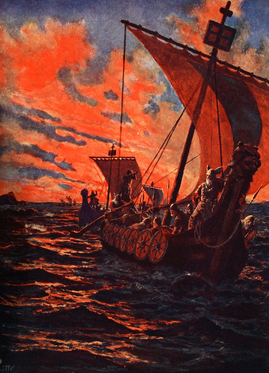 Vikingarnas återkomst av John Harris Valda