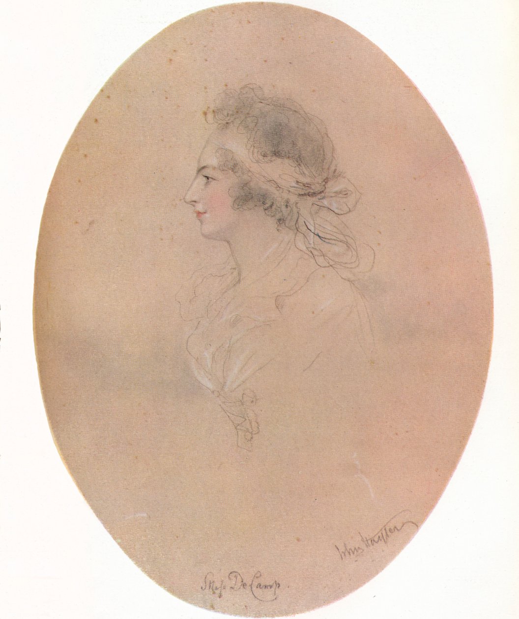 Miss De Camp, 1800-talet, 1923 av John Hayter