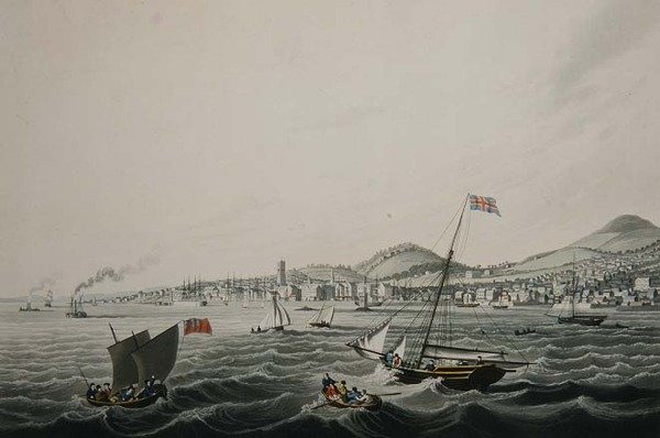 Staden Dundee, pub. av Smith & Elder av John Heaviside (after) Clark