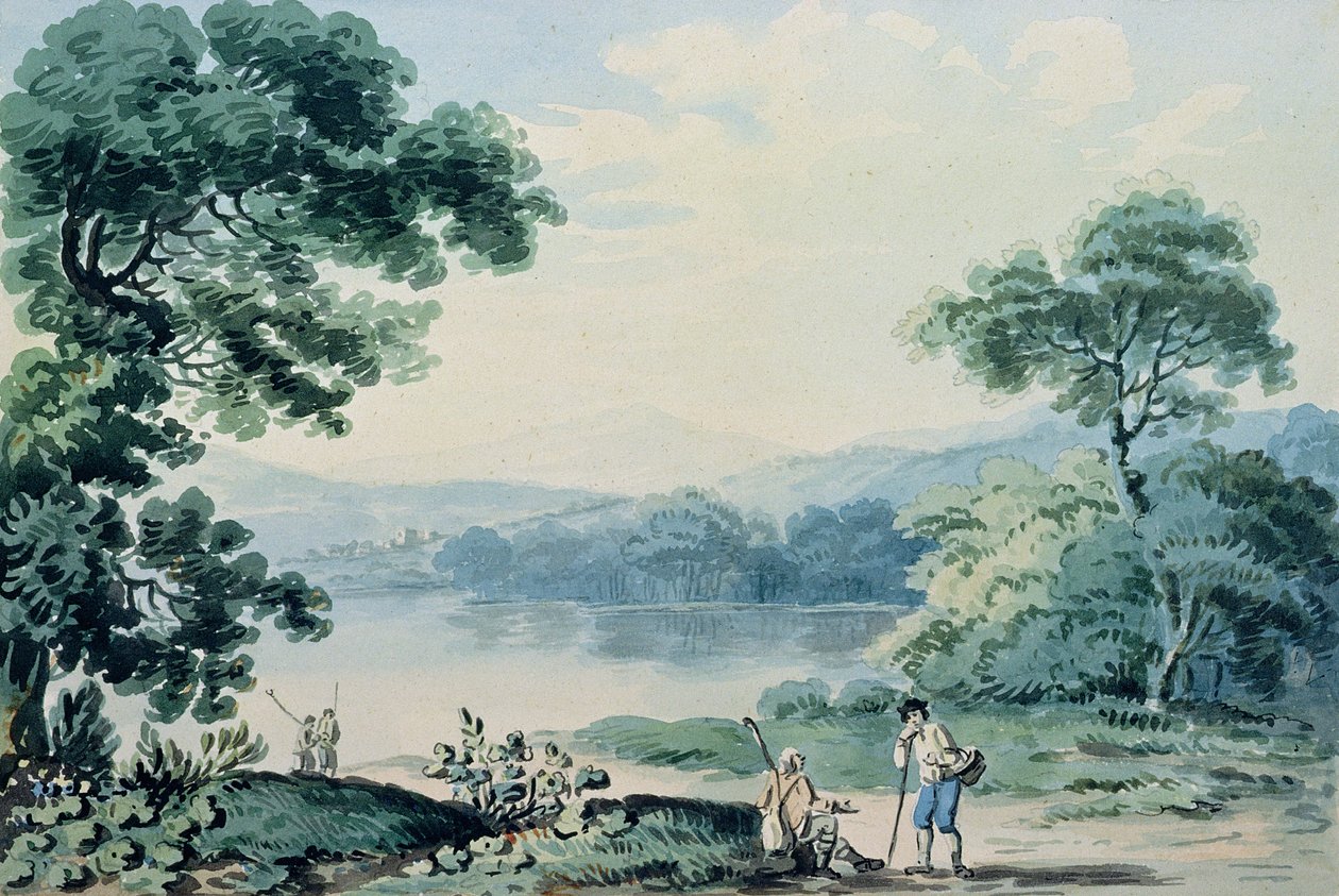 Utsikt nära Virginia, County Cavan av John Henry Campbell