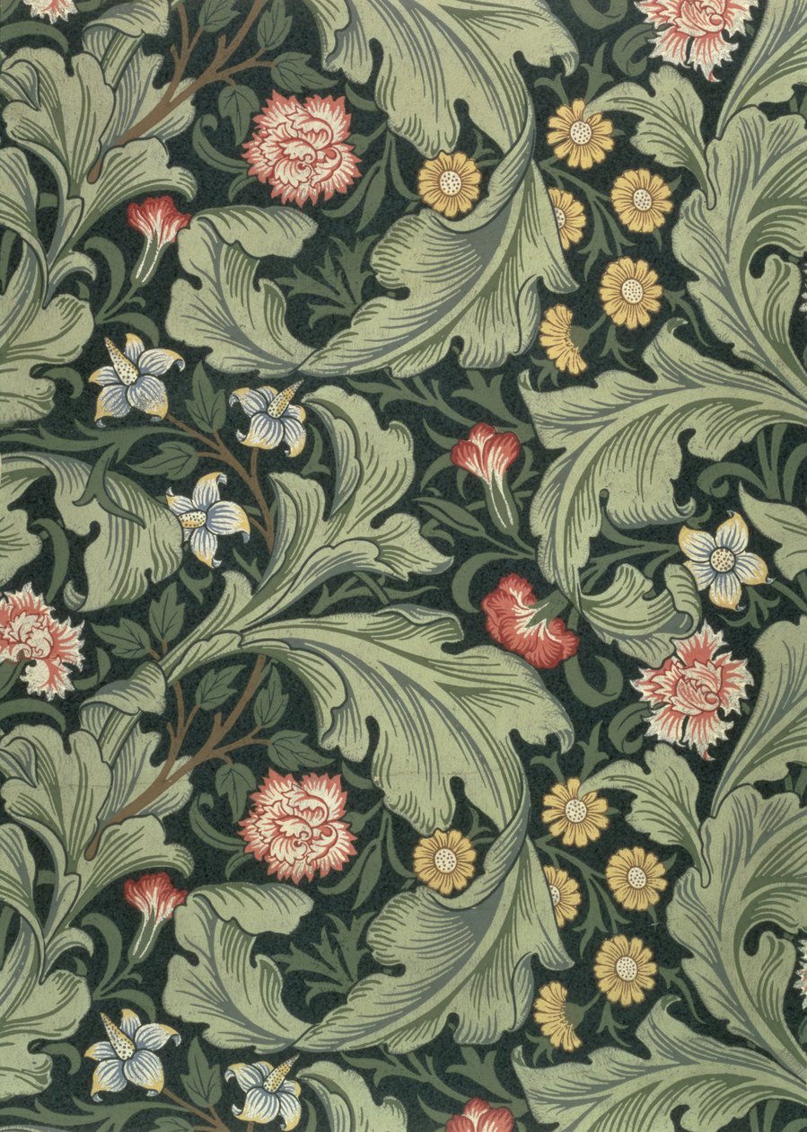 Leicester tapet, designad av John Henry Dearle (1860-1932) för Morris and Company, 1911 av John Henry Dearle