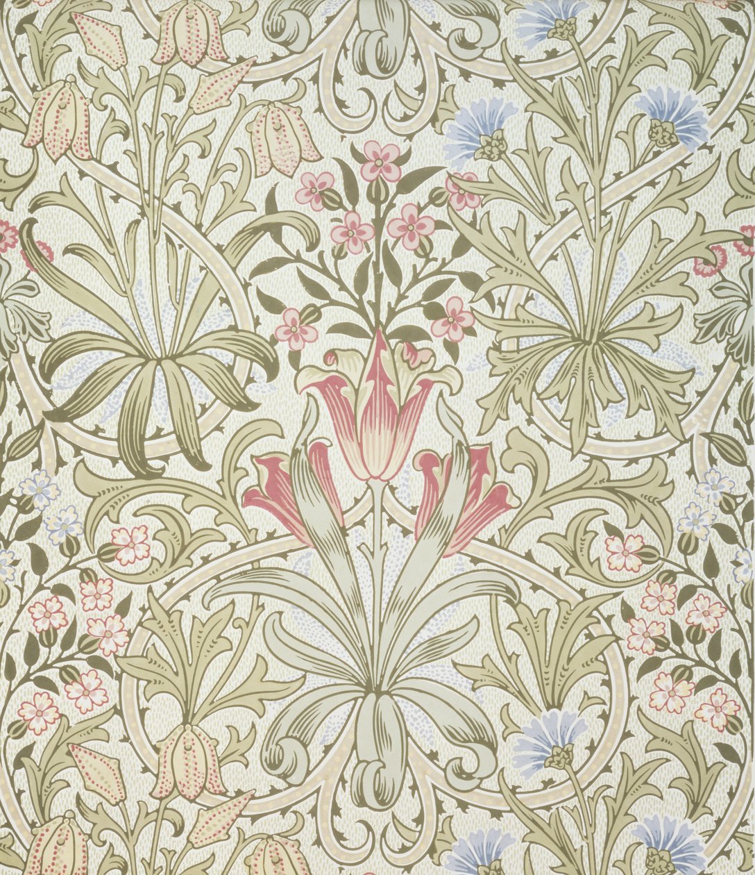 Persisk tapet, designad av John Henry Dearle (1860-1932) för Morris and Company. av John Henry Dearle