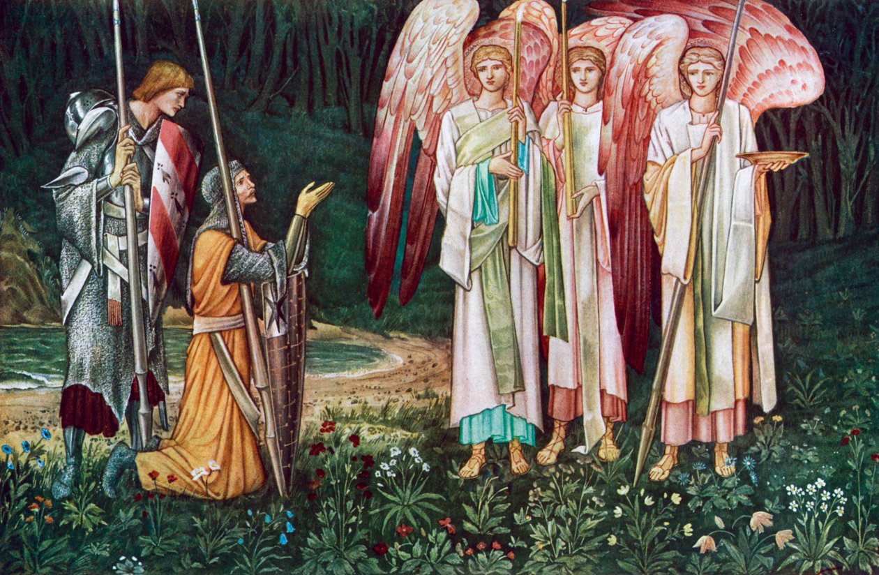 The Vision of the Holy Graal, 1891 1934. av John Henry Dearle