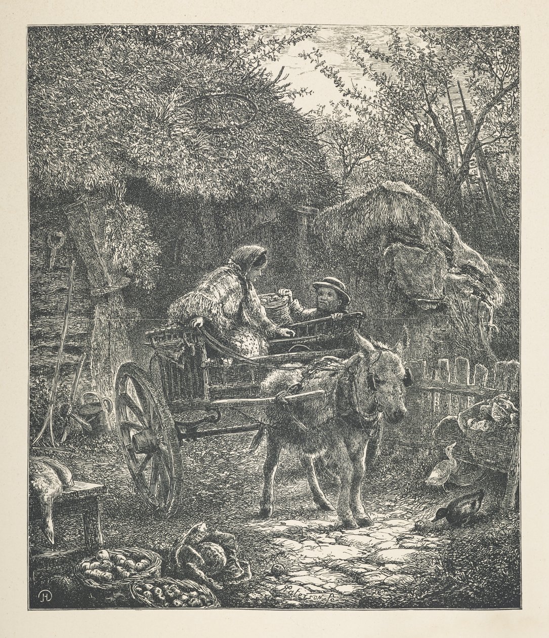 Plåt 24. Laddar en vagn, från 