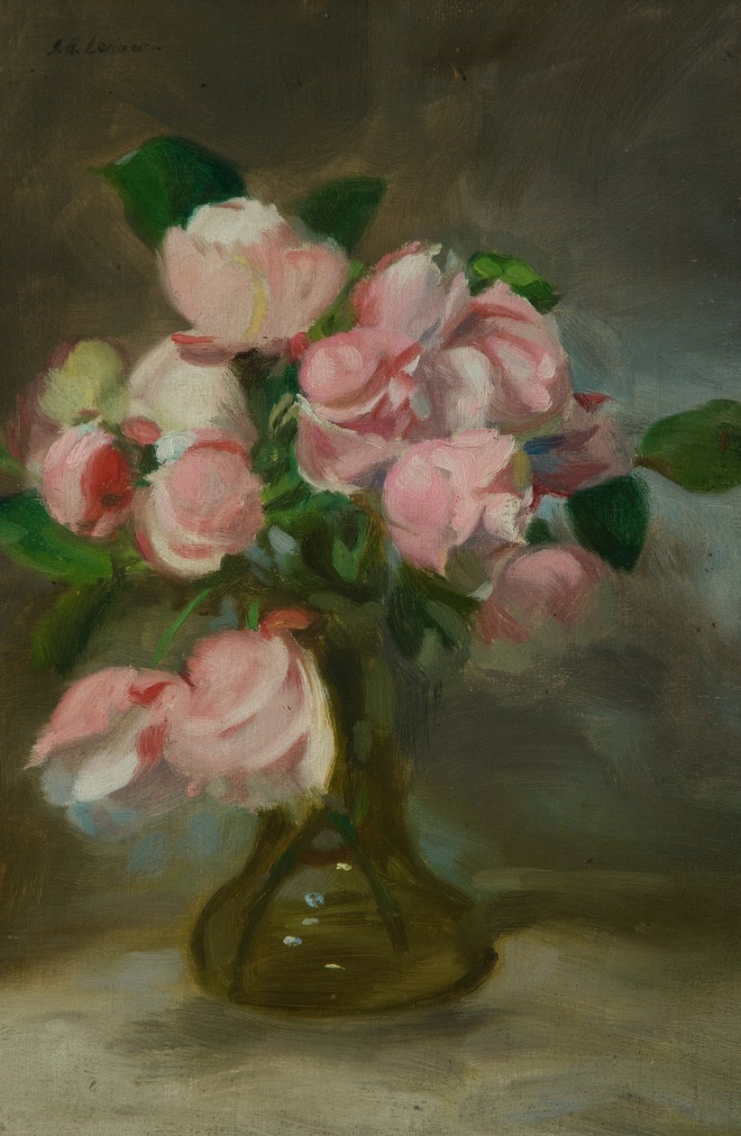 Stilleben med en vas med blommor av John Henry Lorimer