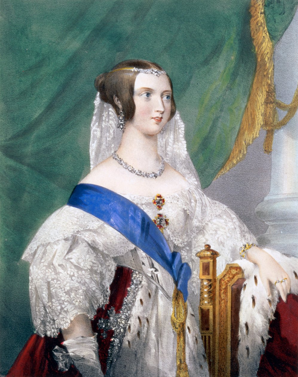 Drottning Victoria, 1800-talet. av John Henry Lynch