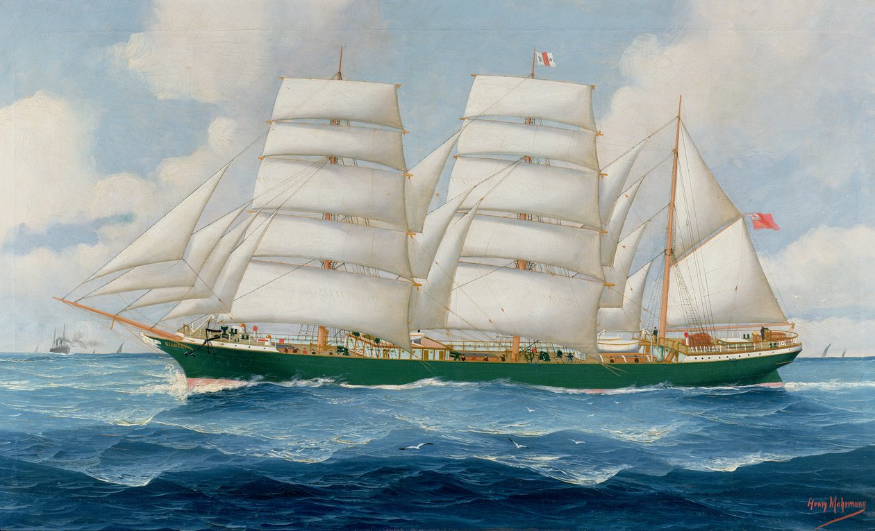 Barque Kilmenyswed av John Henry Mohrmann