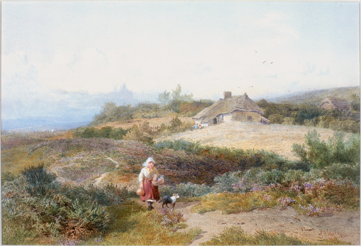 Stugascen (kroppsfärg) av John Henry Mole