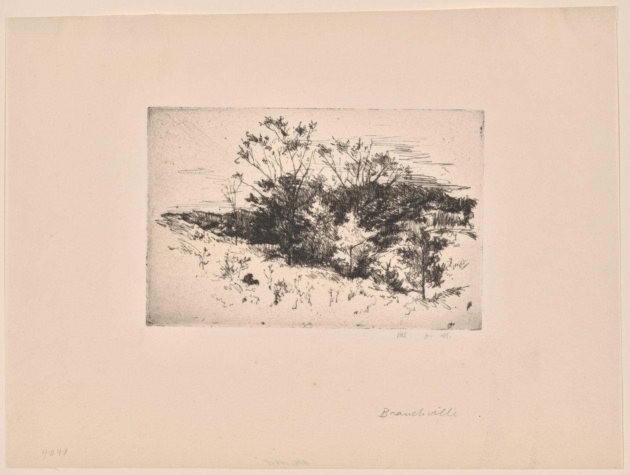 Höstlandskap av John Henry Twachtman