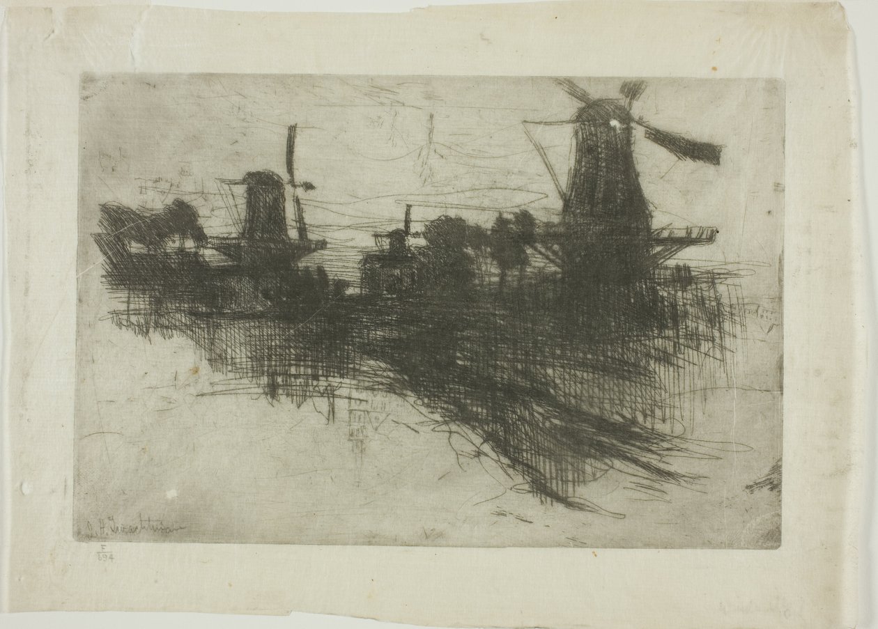 Kväll av John Henry Twachtman