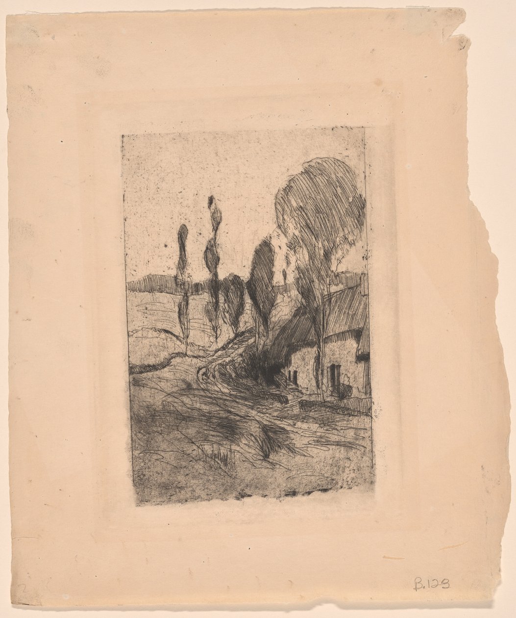 Franska landskap av John Henry Twachtman