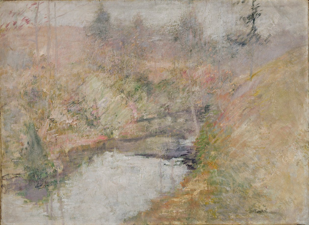 Hemlock Pool av John Henry Twachtman