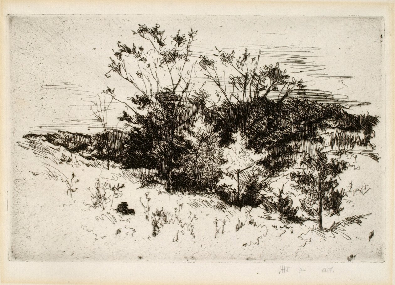 Landskap nära Cincinnati av John Henry Twachtman