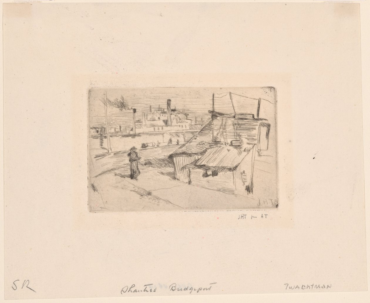 Kåkstäder och fabriker av John Henry Twachtman
