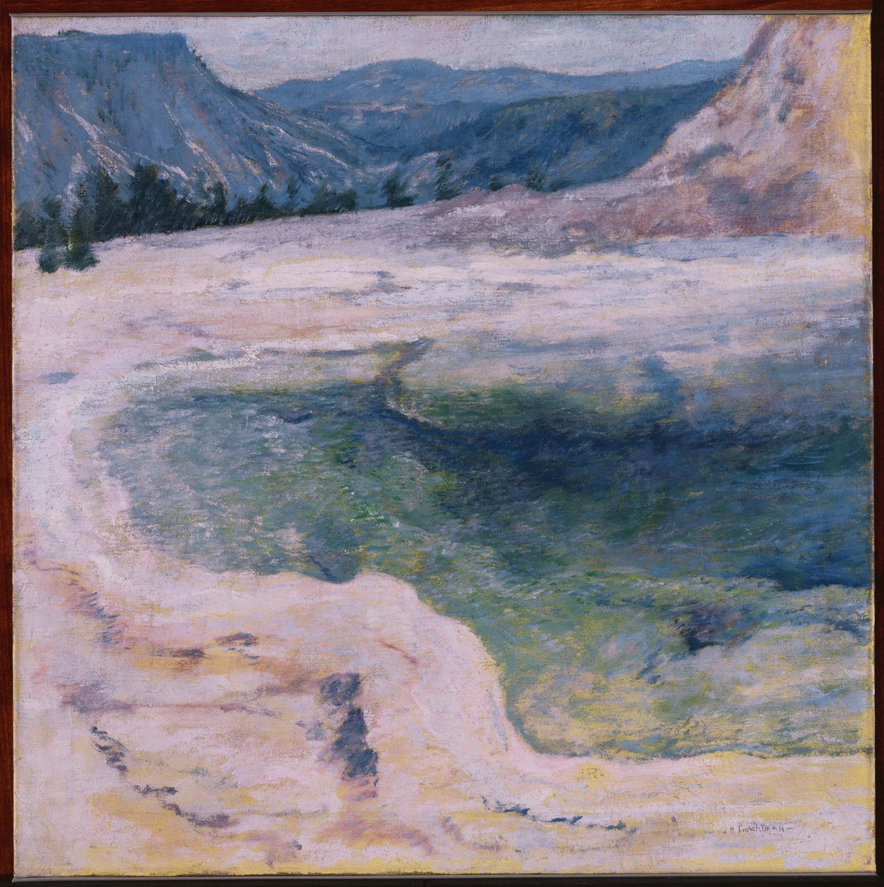 Poolen Smaragd av John Henry Twachtman