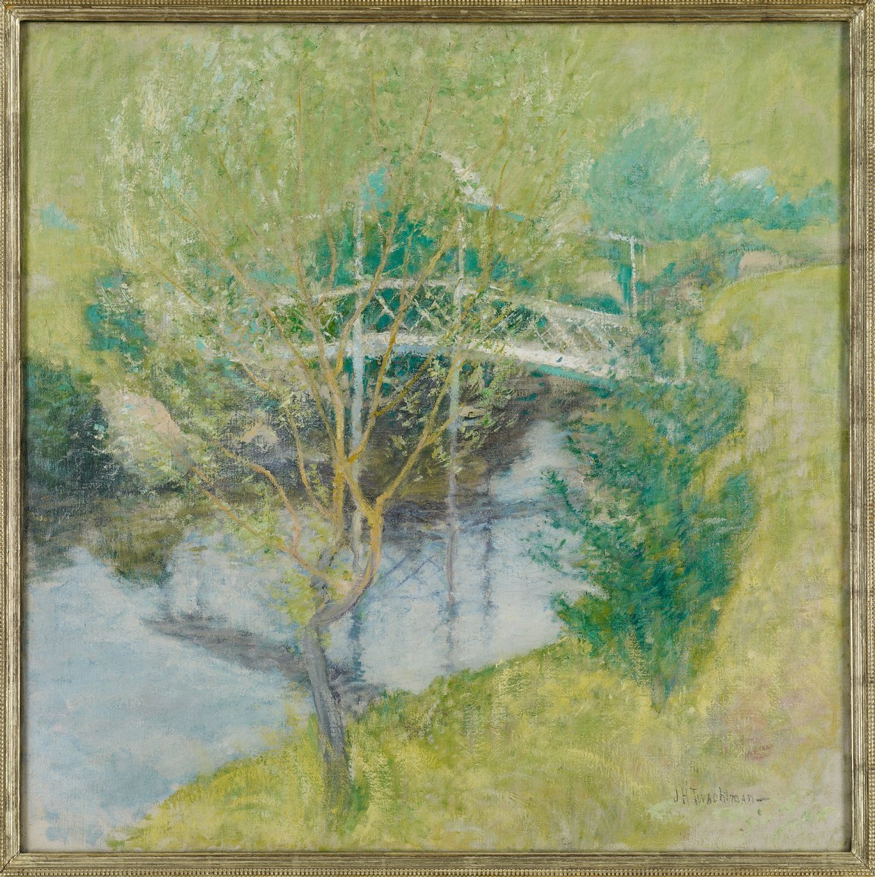 Vita bron, c.1895 av John Henry Twachtman