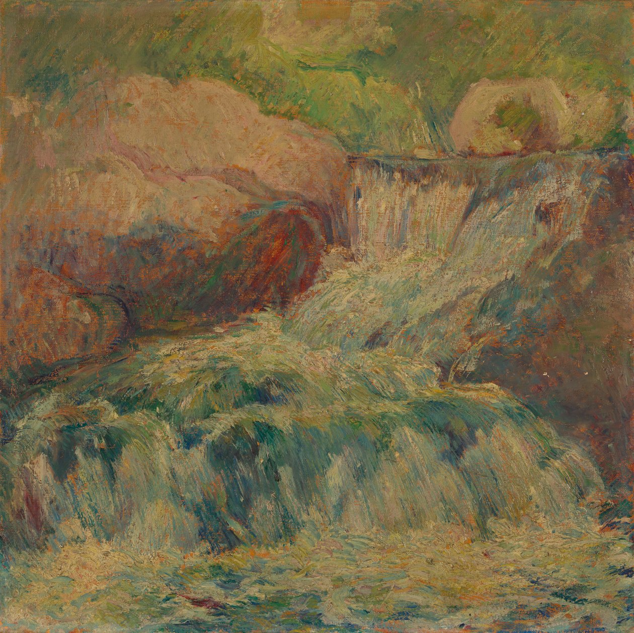 Vattenfall av John Henry Twachtman