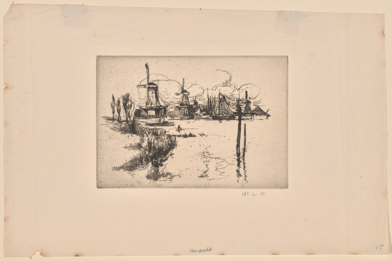Väderkvarnar av John Henry Twachtman