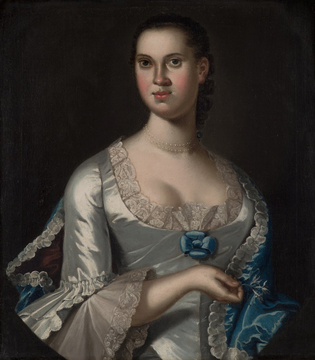 Mrs. Elizabeth Smith (född Elizabeth Chew), 1762 av John Hesselius