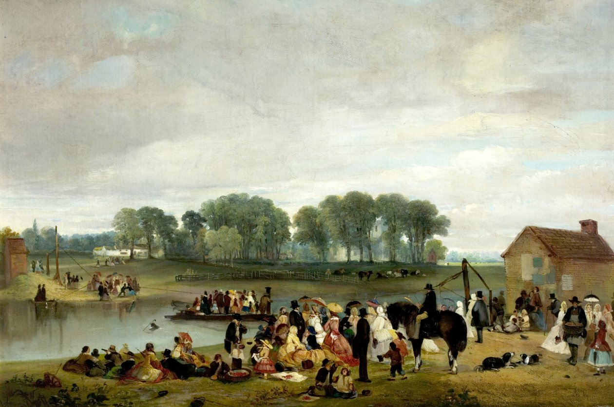Wilford Ferry, Nottingham (The Cherry-Earrings) av John Holland