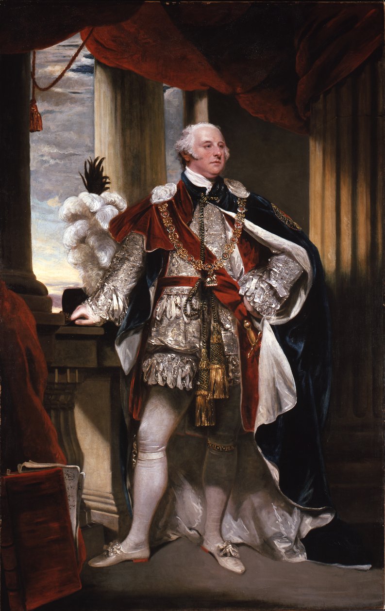 John Jeffreys Pratt, 2:e earl och 1:e markis av Camden, som riddare av Strumpebandsorden av John Hoppner