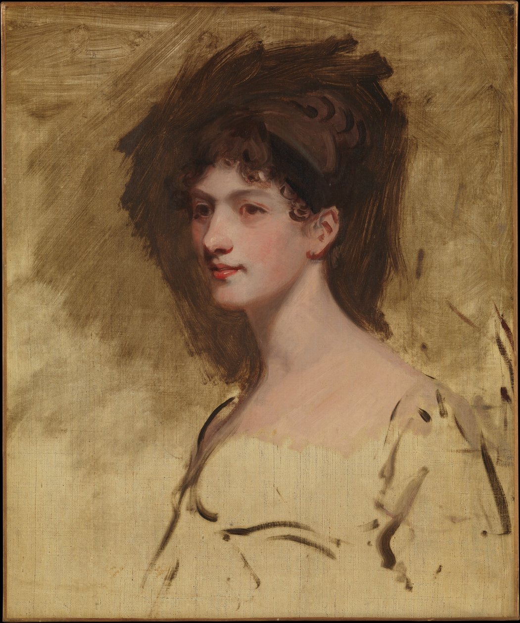 Lady Hester King (avliden 1873) av John Hoppner
