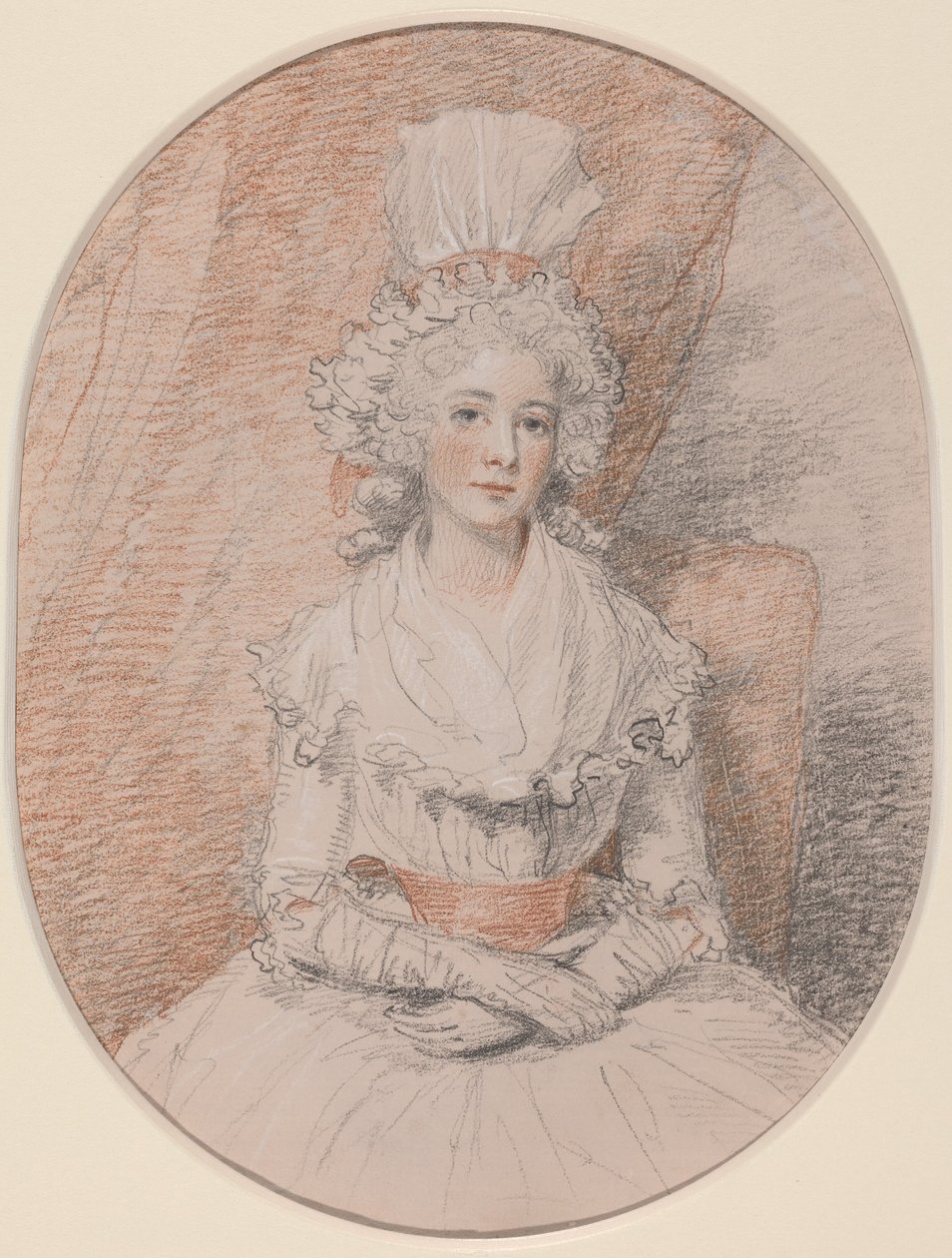 Fröken Frances Beresford av John Hoppner