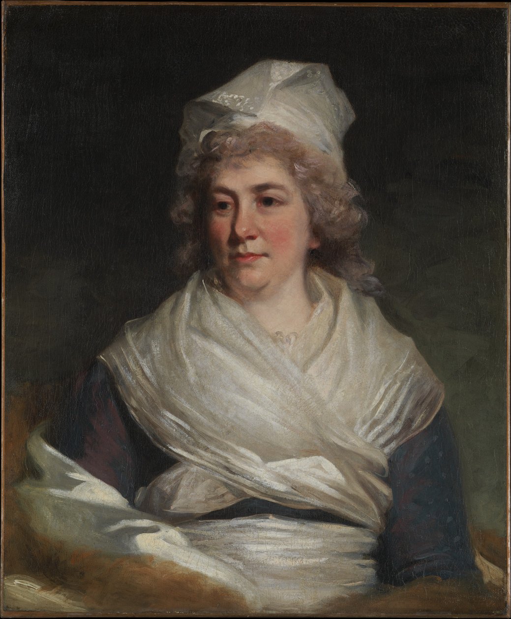 Mrs Richard Bache av John Hoppner
