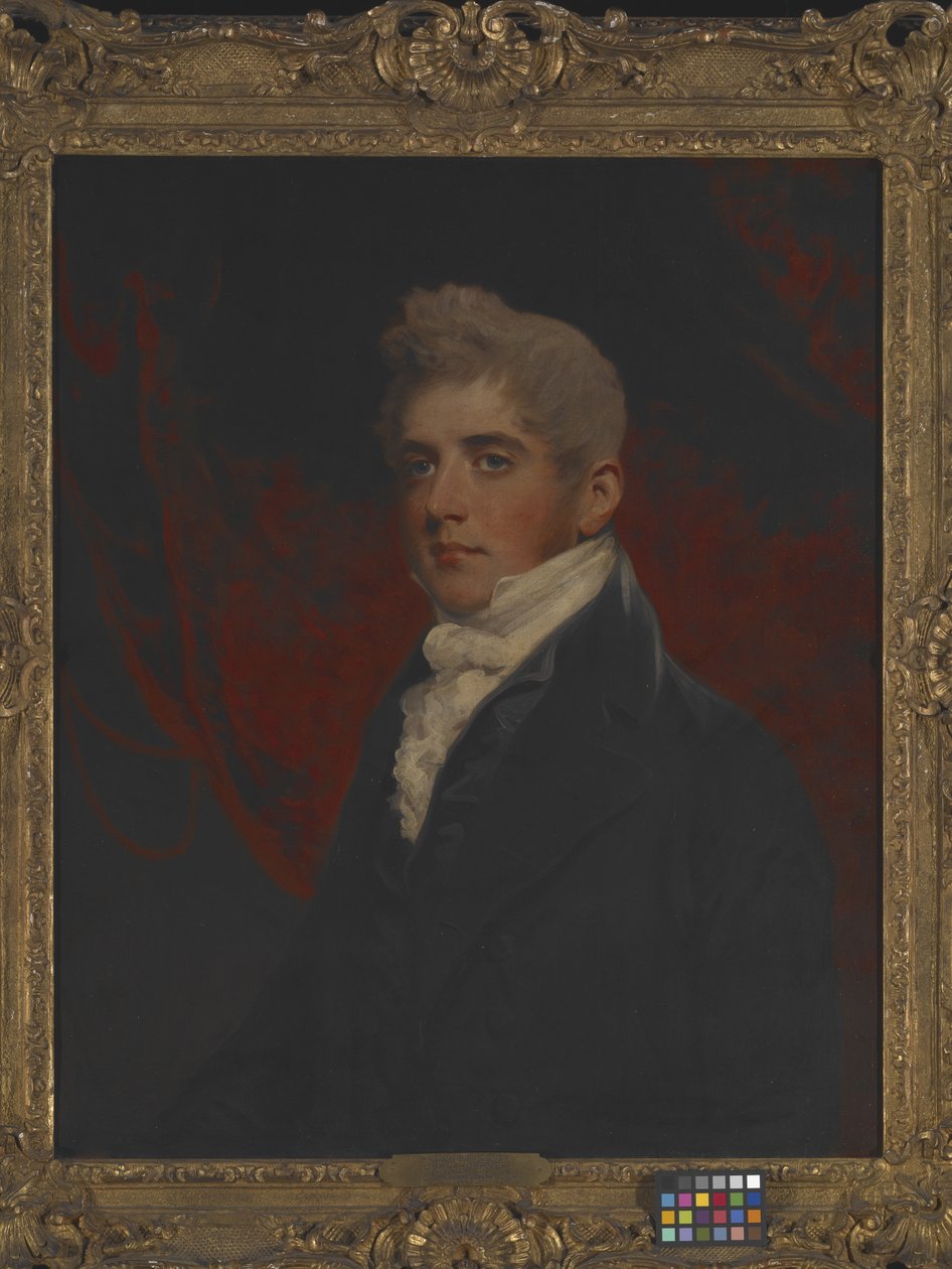 Porträtt av William Inigo Jones (olja på duk) av John Hoppner