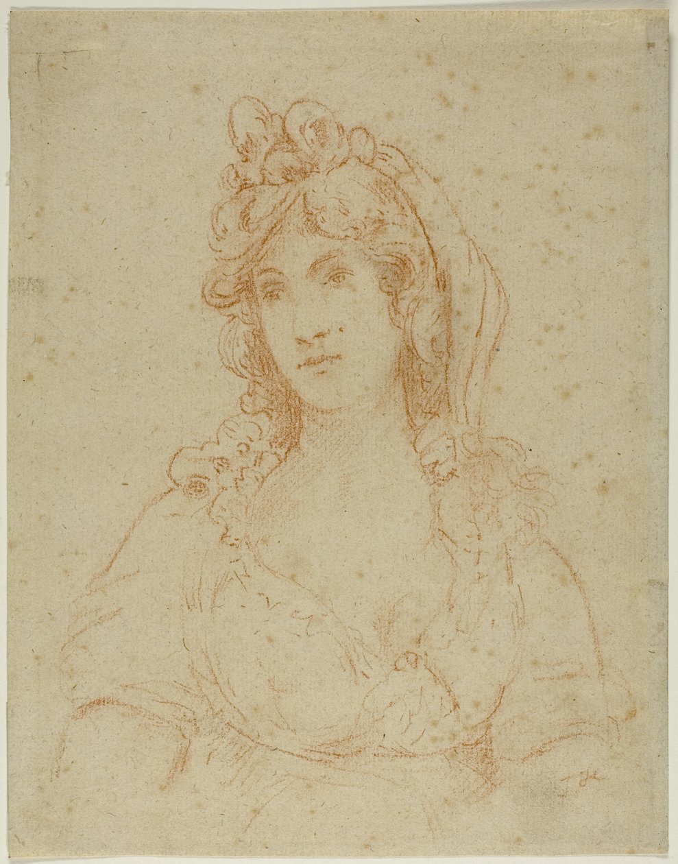 Porträtt av Lady av John Hoppner