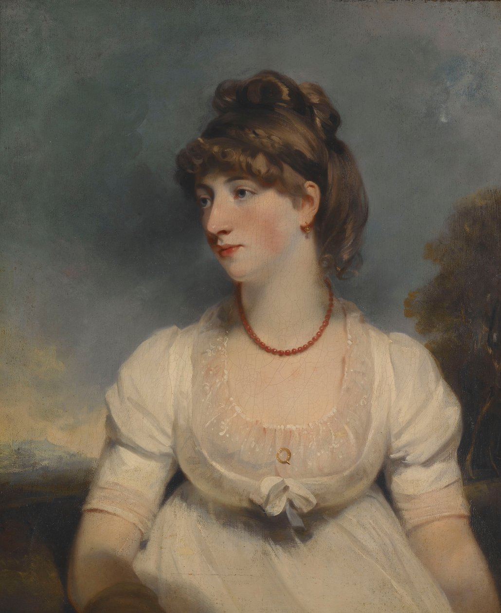 Porträtt av Miss Fisher av John Hoppner