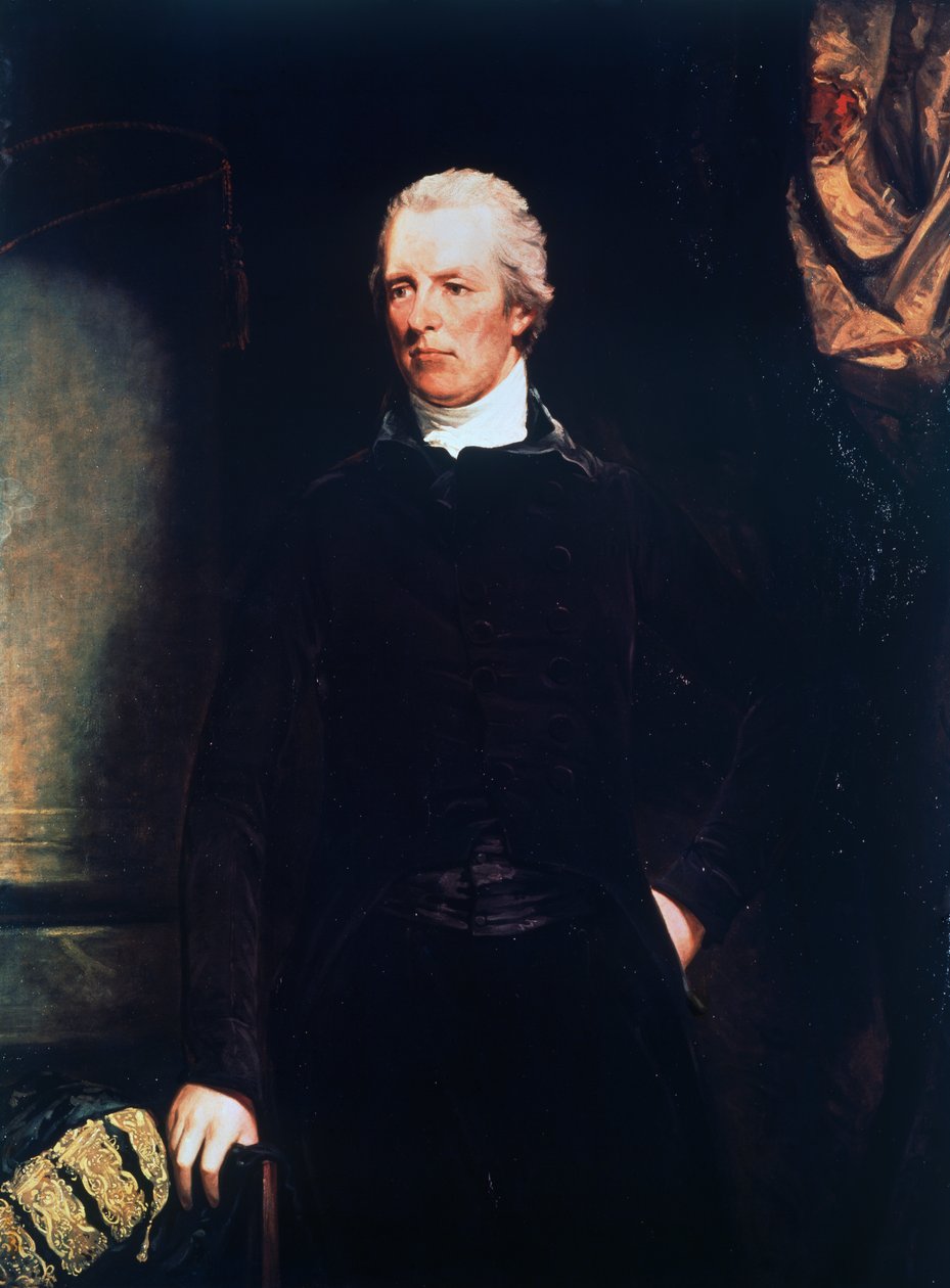 Porträtt av William Pitt Younger (olja på duk) av John Hoppner