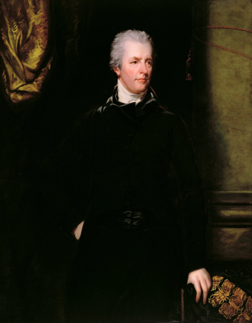 Porträtt av William Pitt den yngre (1759-1806) av John Hoppner